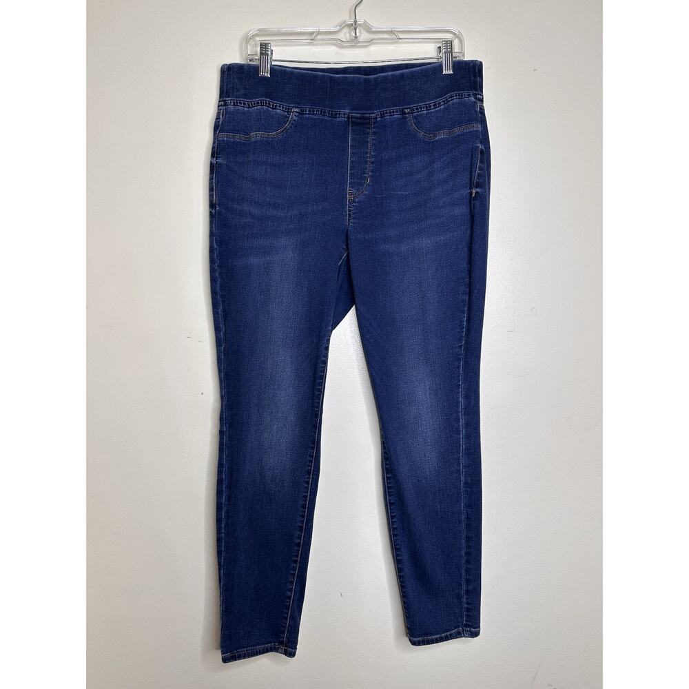 Talbots Size 14 Flawless 5-Pocket Pull On Jegging Jeans Mid Rise Skinny